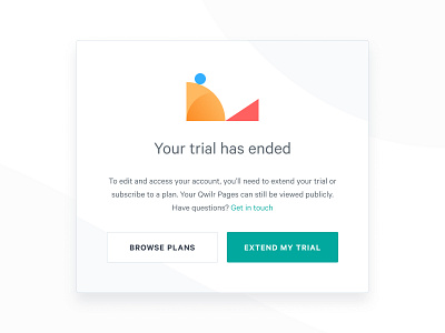 Need more time? abstract design icon illustration modal modal design ui
