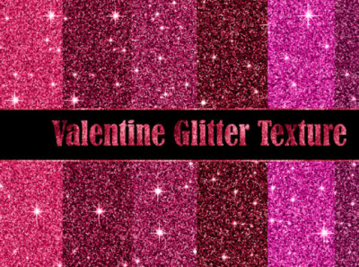 Free-Valentine-Glitter-Digital-Pape animation branding graphic design logo motion graphics ui