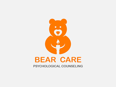Bear Care bear candle care love