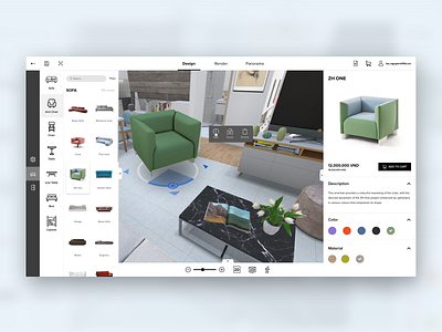 3D Home Design 3dfurniture ecommerce editor furniture interior sketch uidesign uiuxdesign webdesign