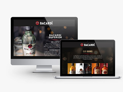 BACARDI APPLICATION app development ui ux