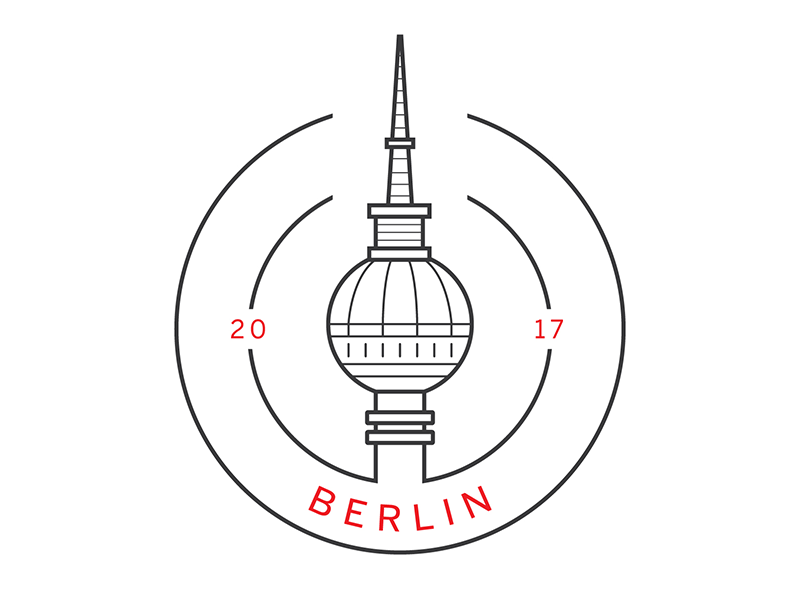 Berlin City Icon berlin city icon germany icon illustrator vector