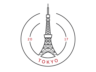 Tokyo Icon city icon icon illustrator japan tokyo vector