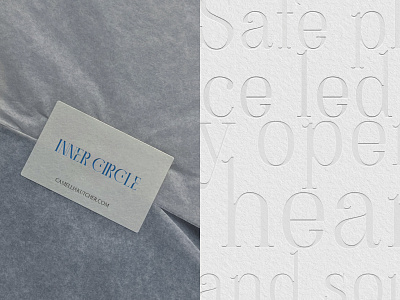 Sticker and pattern for the INNER CIRCLE brand