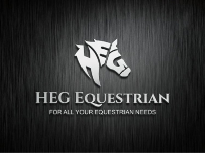 HEG EQUESTRIN LOGO design graphic design illustration