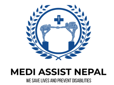 Medi Assist Nepal design graphic design illustration logo typography vector