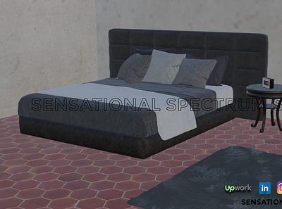 3d Modeled Bedroom for interior design 3d 3dmodeling architectural graphic design interiordesign manipilation