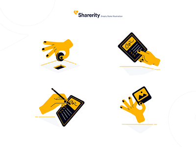 Exploration | Sharerity - Empty State Illustration