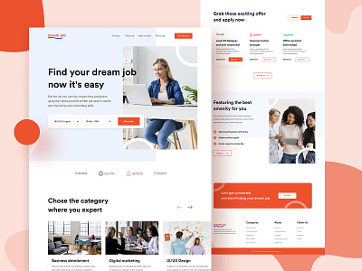 Dream Job Website Design