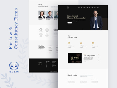 Law & Consultancy firms Website Design