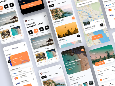 Trip Planner Mobile Application Design (Light Version)