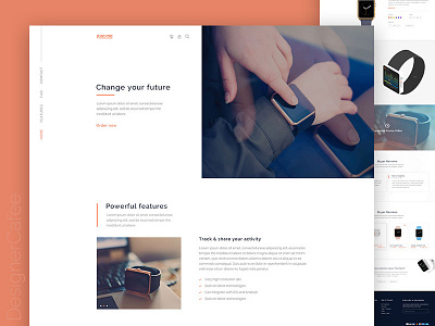 Sueme - Landing PSD Template.