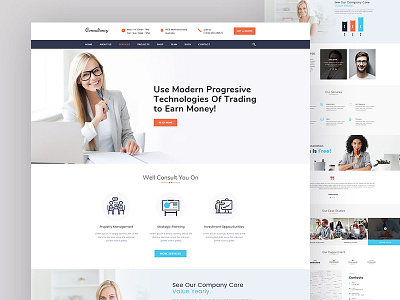 Consulting PSD Template agency website business business templete communication company consultancy consultant consulting consulting firm consulting website corporate creative dotpixel agency elegant finance financial icon insurance product