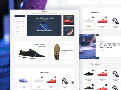 Stock – eCommerce PSD Template accessories auto car care business consultancy consulting corporate design ecommerce electronic fashion financial furniture illustration multipurpose online retail shoes shop shopping store