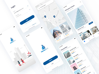 Homerent Mobile App Design Concept