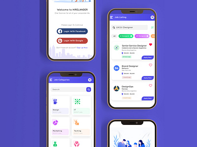 Job Portal App UI