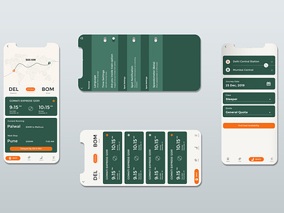 Train Schedule App UI android app design app design design graphic design ui