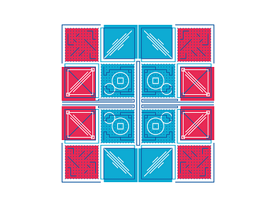 Patterns abstract geometric illustrator shapes