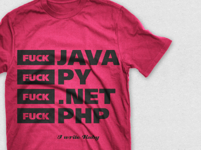 Hipster Programmer T-Shirt hipster offensive pink programming ruby shirt t shirt