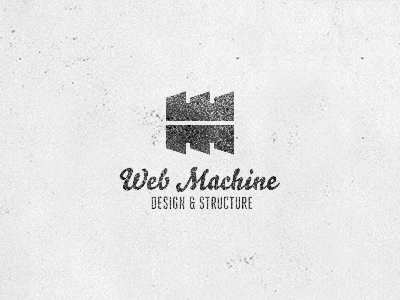 Web Machine Logo 2 branding identity logo mark monogram