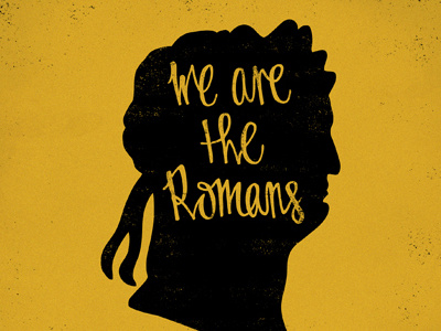 We Are The Romans botch hardcore hydrahead metal nero portrait profile rome typo