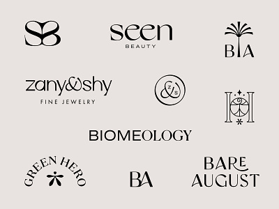 Our 2021 Favorite Logos collection elegant ethical fashion home decor icon identity jewelry logo logofolio logos logotype luxury mark minimal monogram natural skin care sophisticated sustainable
