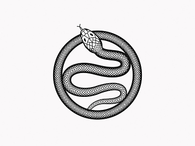 Snake Logo Mark by Alexandra Necula on Dribbble