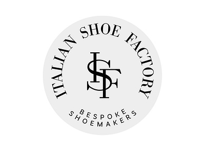 ISF Emblem bespoke craftmanship emblem emblem logo heritage isf logo logo design logos logotype manufacturer monogram shoes