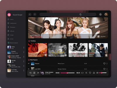 Music Player Daily UI #09