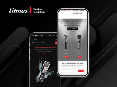 Litmus Mobile App Design app design dashboard design litmus mobile app mobile app design ui ux ux design uxdesign website
