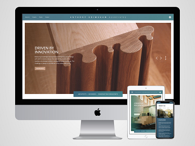 Anthony Grimshaw Associates Web UI architects design responsive ui ui design user experience user inteface uxui web design web layout