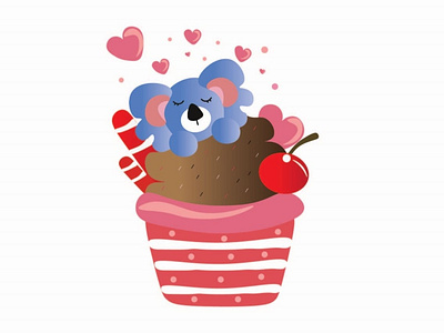 Cute Love Cupcake