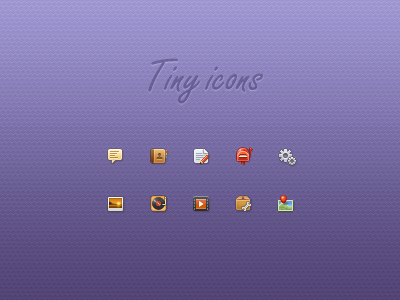Tiny icons