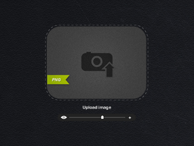 Twitter Avatar Uploader // Concept avatar format image simple twitter ui uploader web