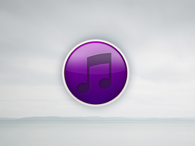 iTunes 11 Logo app apple comcept itunes logo minimalistic ui web