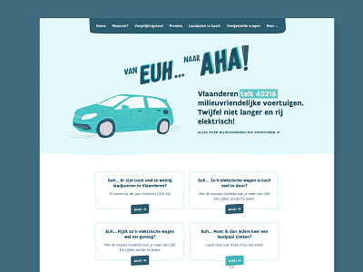 Van Euh naar Aha! met de website van Zero Emissie art direction branding design layout typography ui ui ux design ux web web design webdesign website