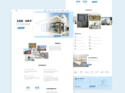 House of your dream adobe xd design ui ux web design