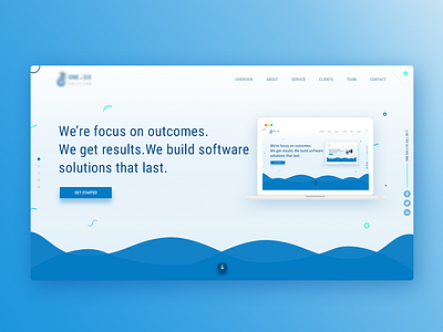 Landing Page IT Company