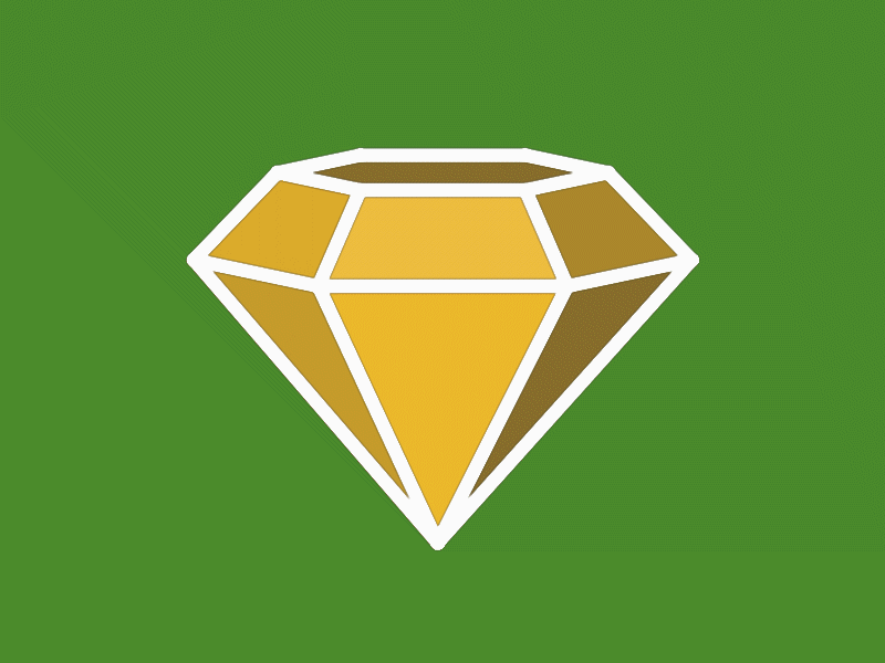 DIAMOND 2d ae after animation effects flat gif graphics illustration loop motion