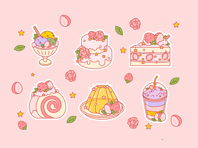 Dessert illustration