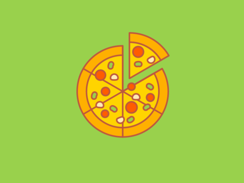 pizza 🍕 animation design illustration