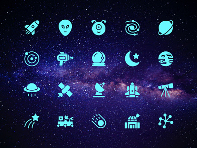 Space Icon Set