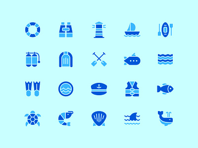 Nautical Icon Set flaticon icon icons marine maritime nautical ocean symbol
