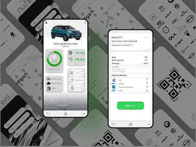ALL EVs app design ---- case study app case stydy design ui ux