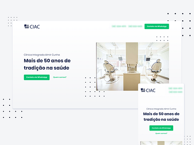 Dental and Medical Clinic • Landing Page