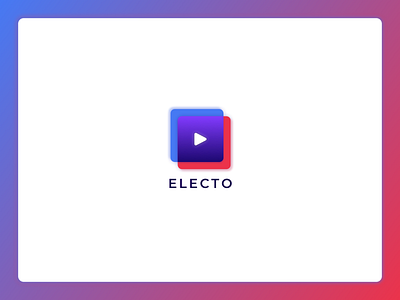 ELECTO - The Video Streaming Catalogue amazon prime video choice choose clean decision election hbo go hulu logo logo design netflix pick play stream streaming video