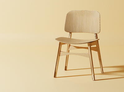 Wooden Chair | 3D Blender 3d blender blender3d