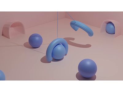 Calm Pattern | Animation | 3D Blender 3d 3d animation blender calming clean soothing