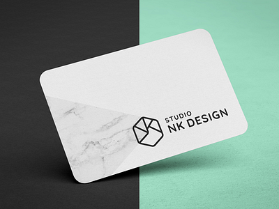 Studio NK Design - Brand identity architecture branding business card logo marble minimal stationary studio