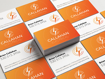 Business card-Callahan Electrical